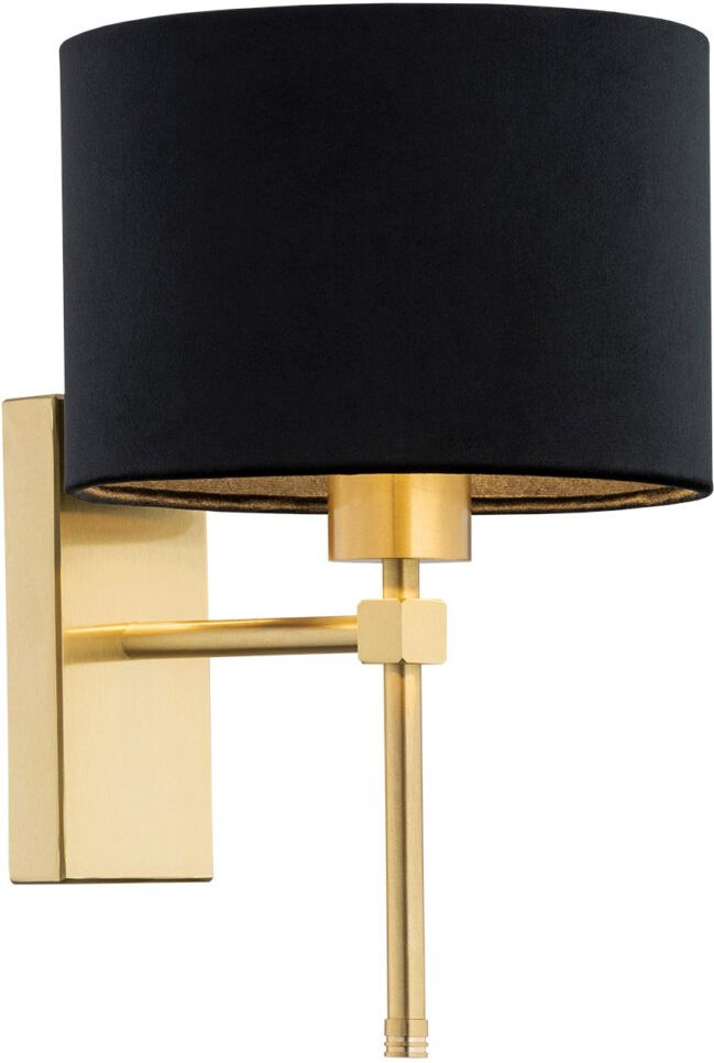 Argon Abbano wandlamp 1x15 W zwart-messing 8050