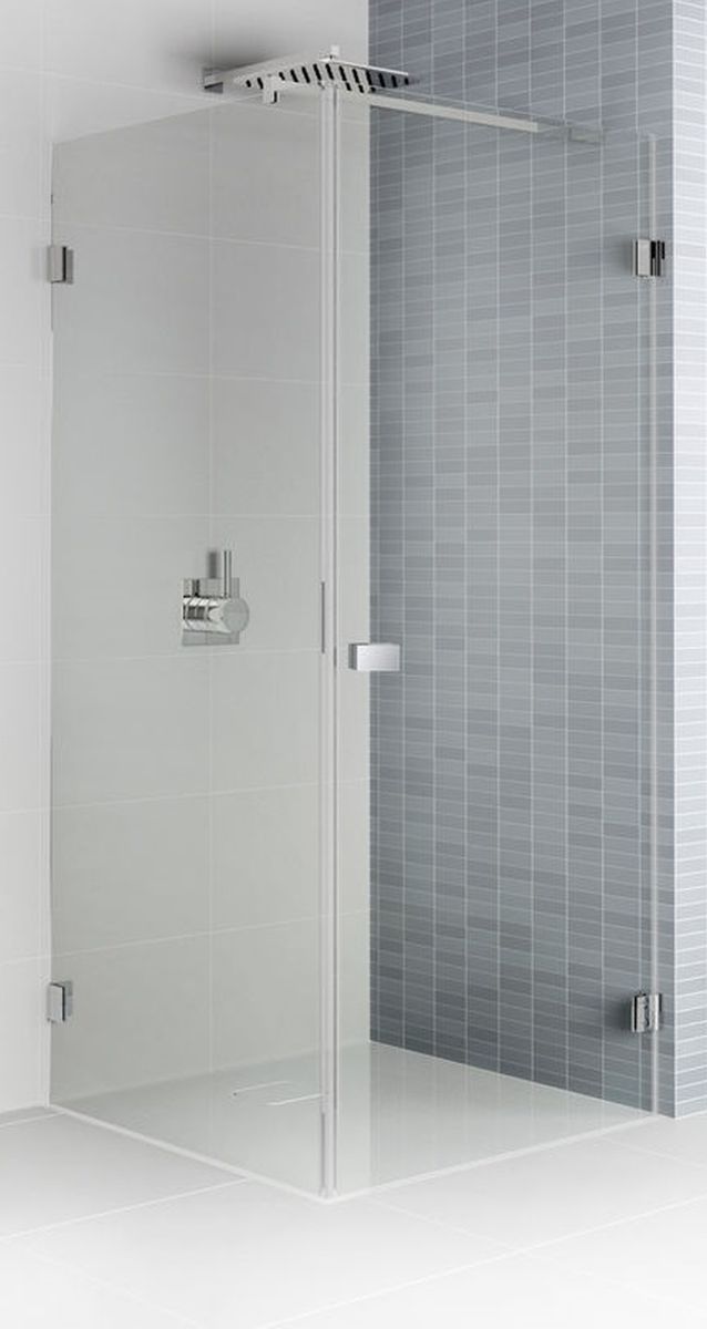 Riho Scandic douchecabine 90x80 cm rechthoekig chroom glans/helder glas G001034120