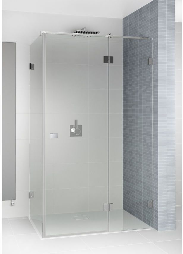 Riho Scandic douchecabine 120x90 cm rechthoekig chroom glans/helder glas G001066120
