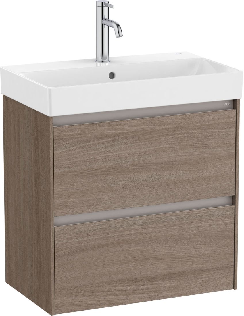 Roca Unik wastafel met kast 60 cm brons A851684511