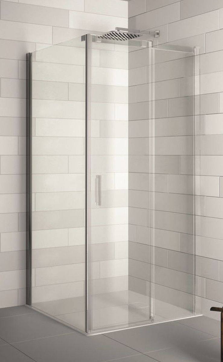 Riho Ocean douchecabine 100x100 cm vierkant chroom glans/helder glas G006017120