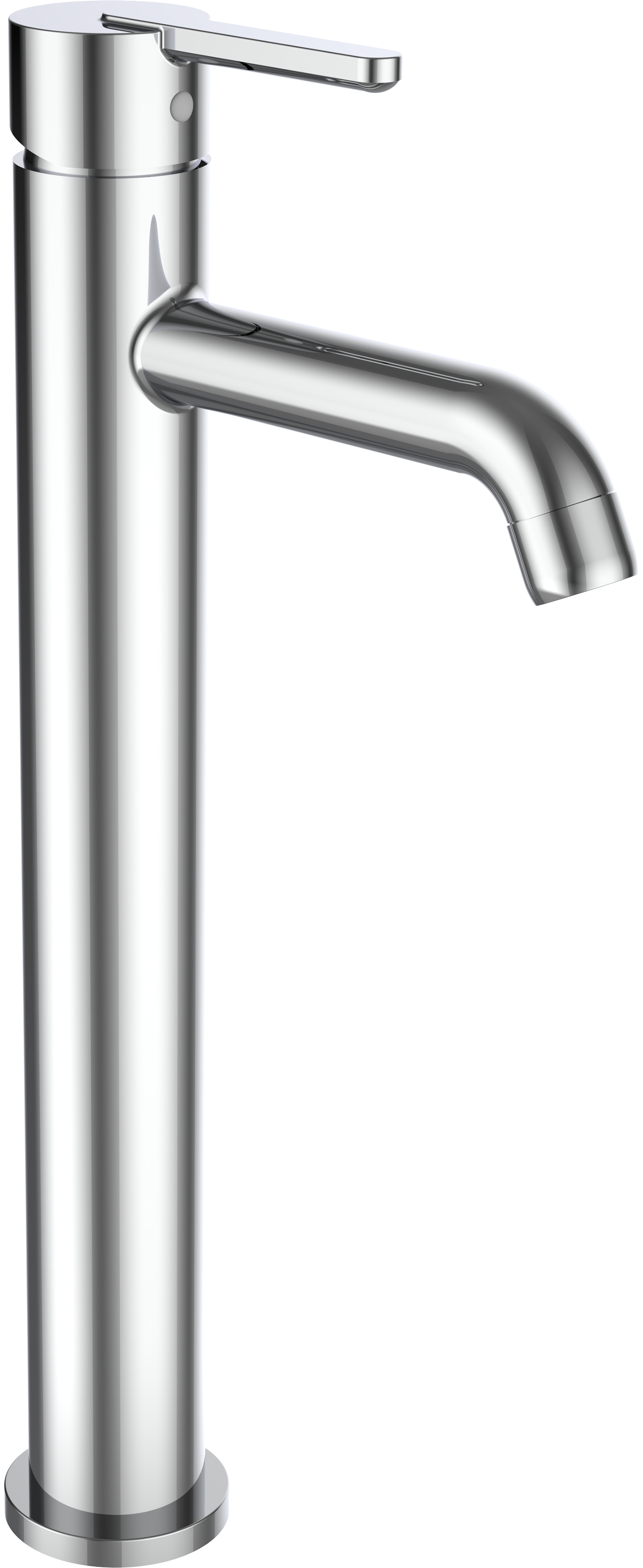 Laufen Lua wastafelkraan staand chroom H3110880041201