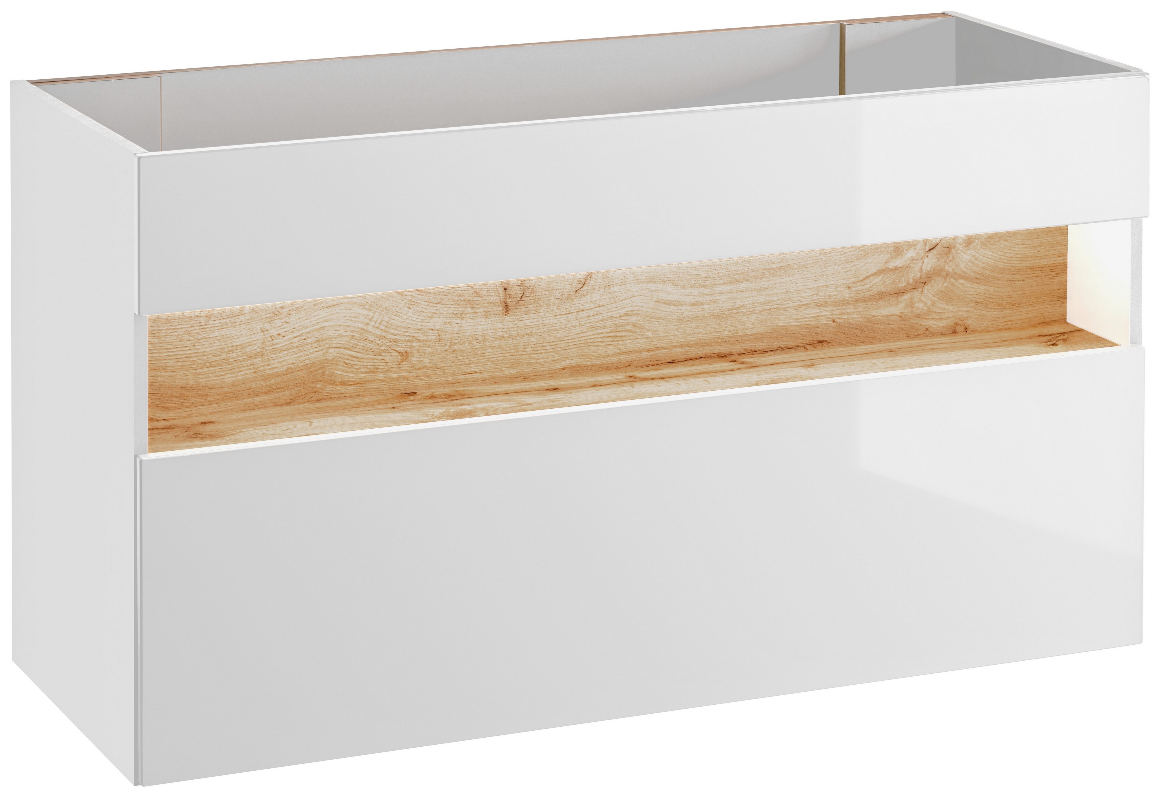 Comad Bahama White kast 120x46x68 cm hangend onder de wastafel wit BAHAMAWHITE854FSC