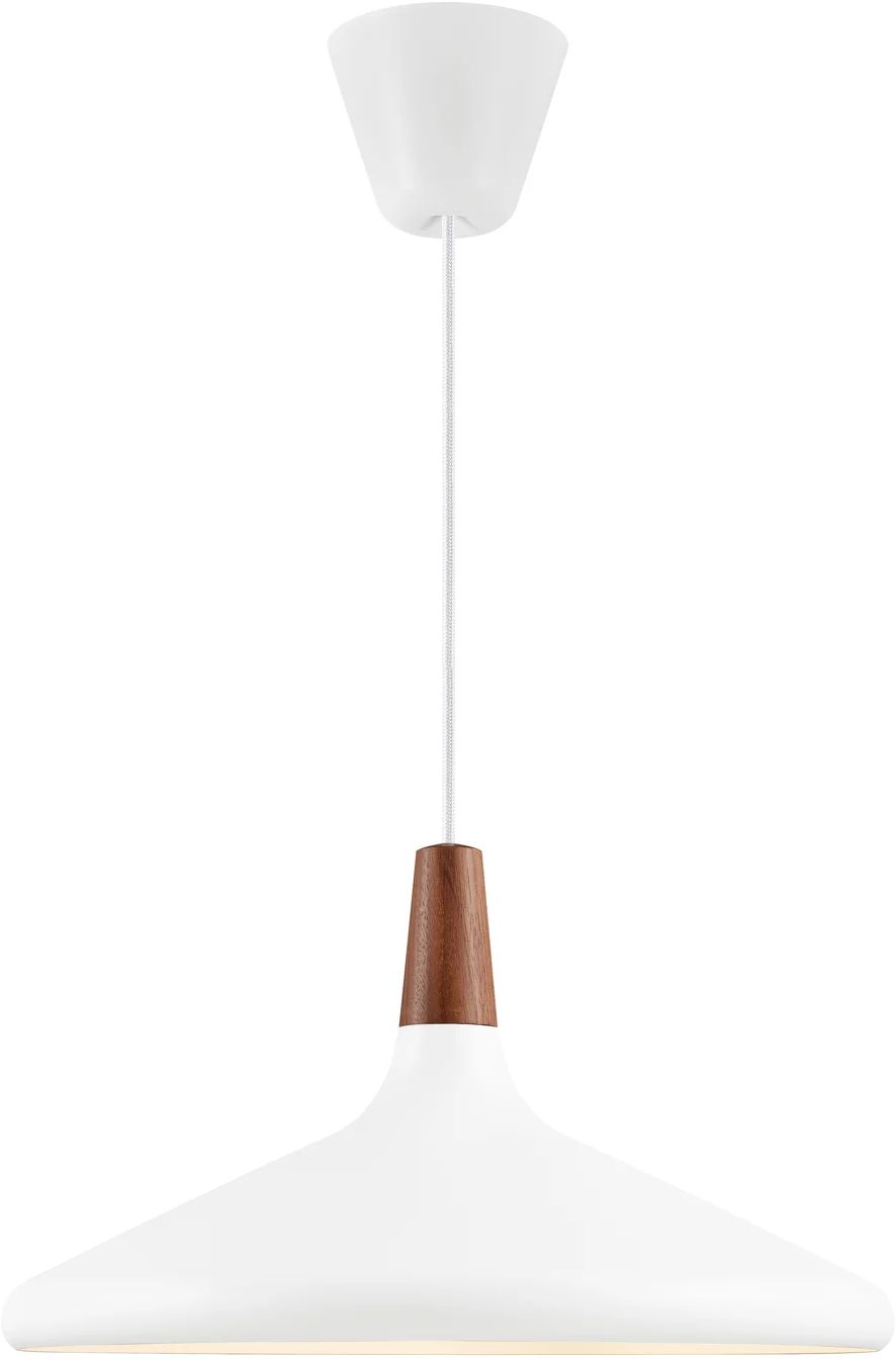 Nordlux Nori hanglamp 1x40 W wit-bruin 2120823001
