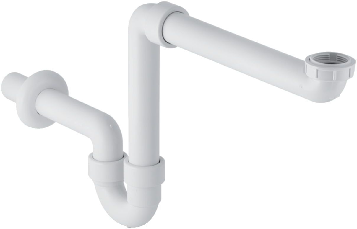 Geberit wastafelsifon buisvormig wit 151.107.11.1
