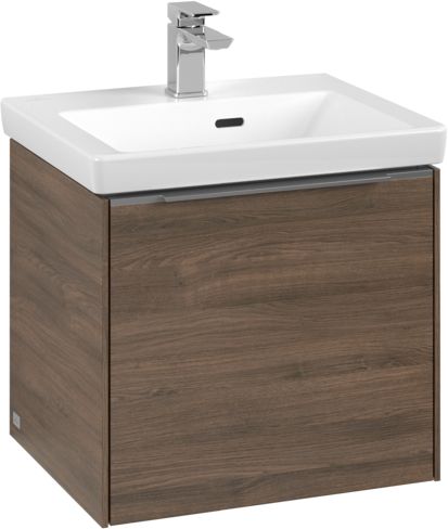 Villeroy & Boch Subway 3.0 kast 47.3x39.2x42.9 cm hangend onder de wastafel eik C580L0VH