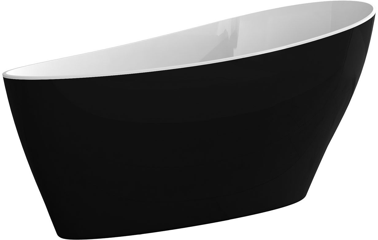 Besco Keya vrijstaand bad 163.5x70 cm ovaal tweekleurig #WMMC-165KKB