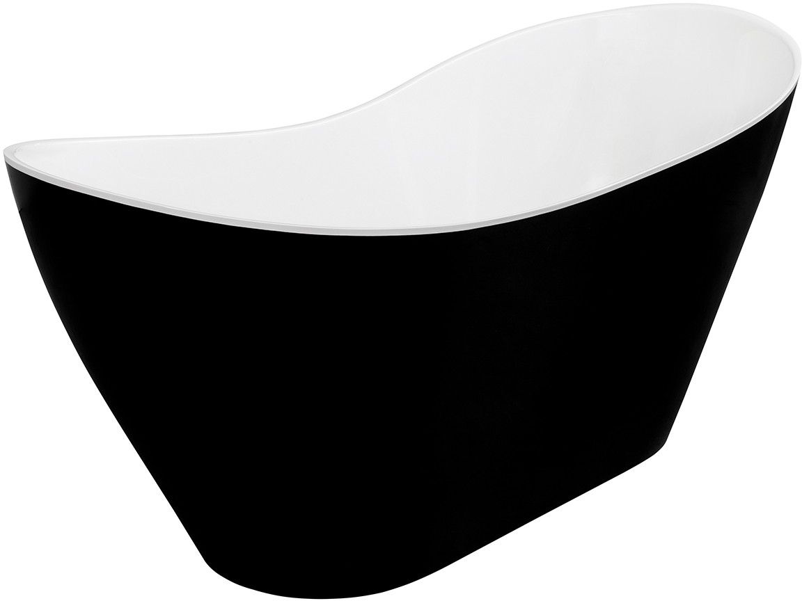 Besco Viya vrijstaand bad 160x70 cm ovaal tweekleurig #WMMC-160VKG