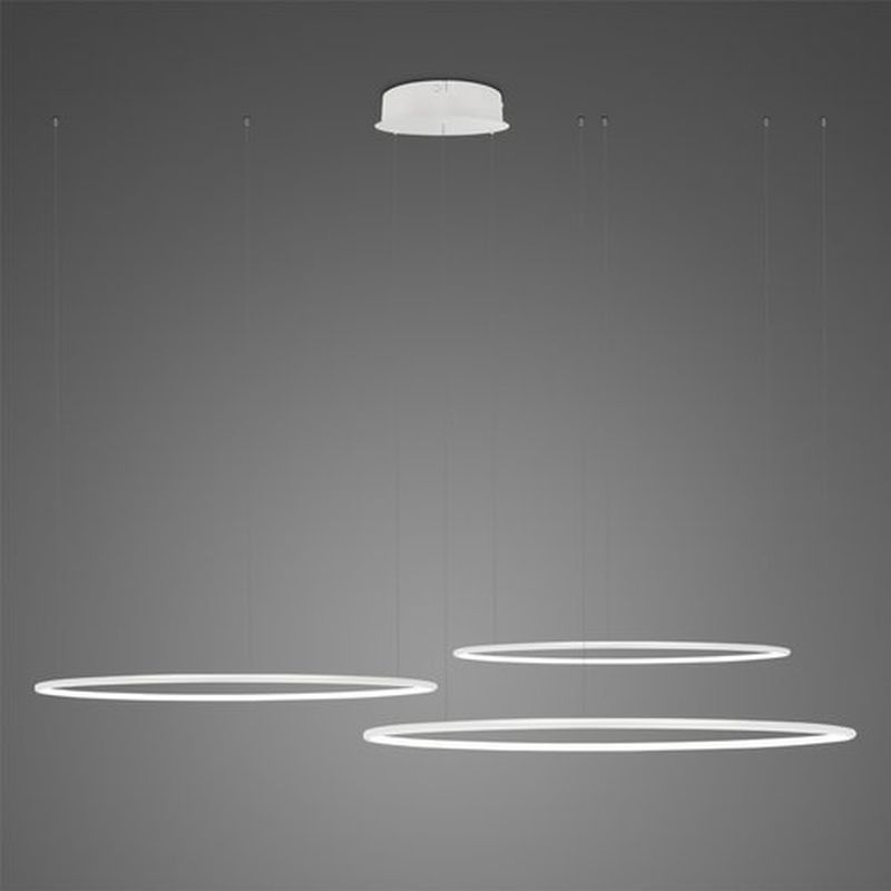 Altavola Design Ledowe Okręgi hanglamp x68 W wit LA075/CO3_80_in_3k_white