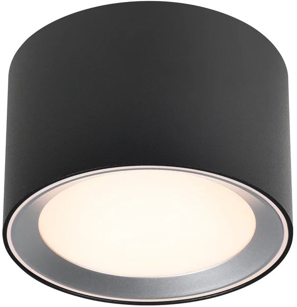 Nordlux Landon plafondlamp 1x6.5 W zwart 2110660103