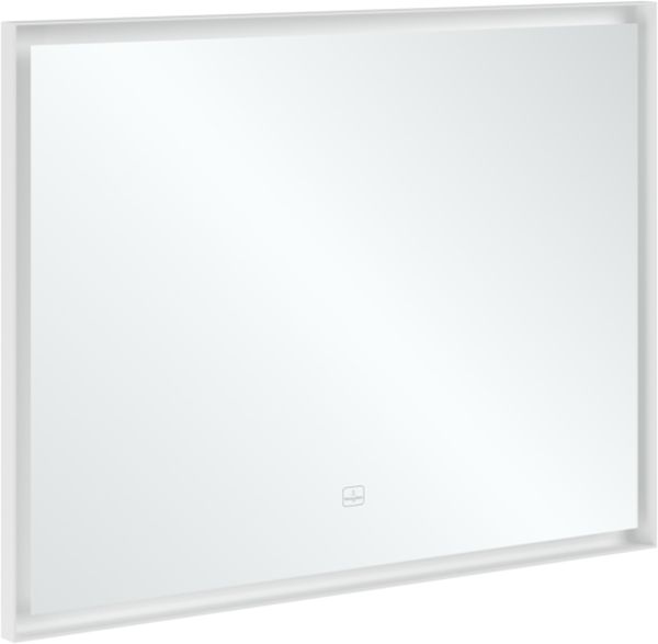 Villeroy & Boch Subway 3.0 spiegel 100x75 cm rechthoekig met verlichting wit A4631000