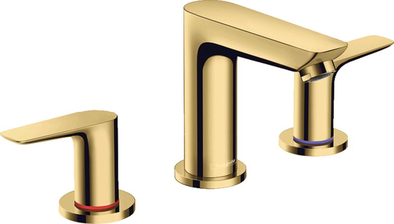 Hansgrohe Talis E wastafelkraan staand gouden 71733990