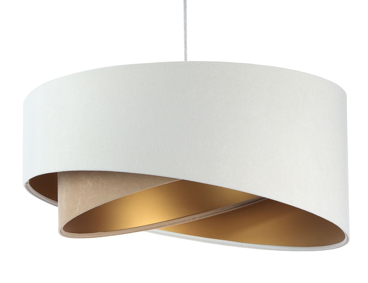 BPS Koncept Galaxy hanglamp 1x60 W wit-gouden-beige 060-159