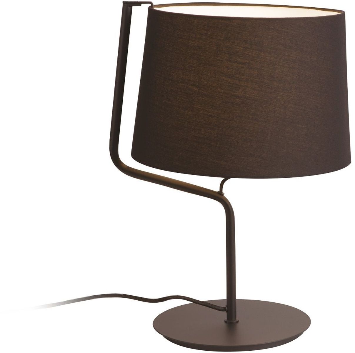 MaxLight Chicago tafellamp 1x100 W zwart T0029