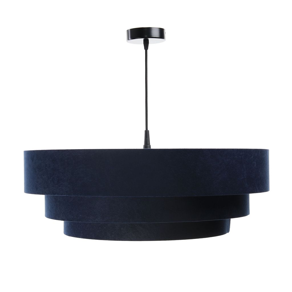 BPS Koncept Triniti hanglamp 1x60 W gouden-marineblauw 050-044-60