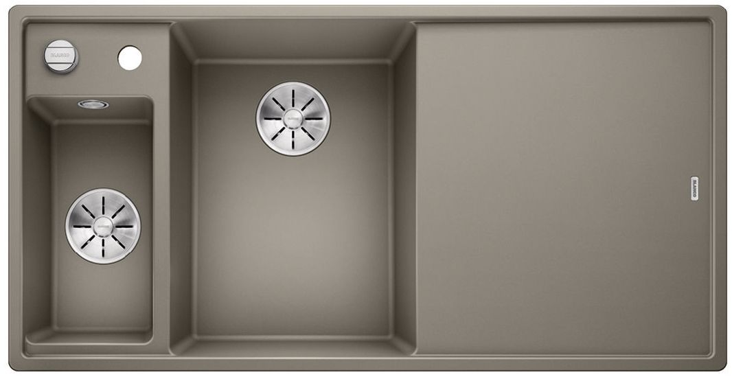 Blanco Axia III 6 S spoelbak van graniet 100x51 cm beige 524650
