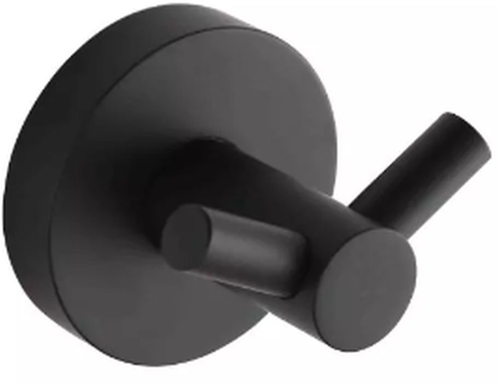 Stella Classic handdoekhanger zwart 07.321-B