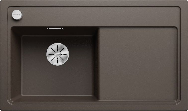 Blanco Zenar 45 S spoelbak van graniet 86x51 cm bruin 523861