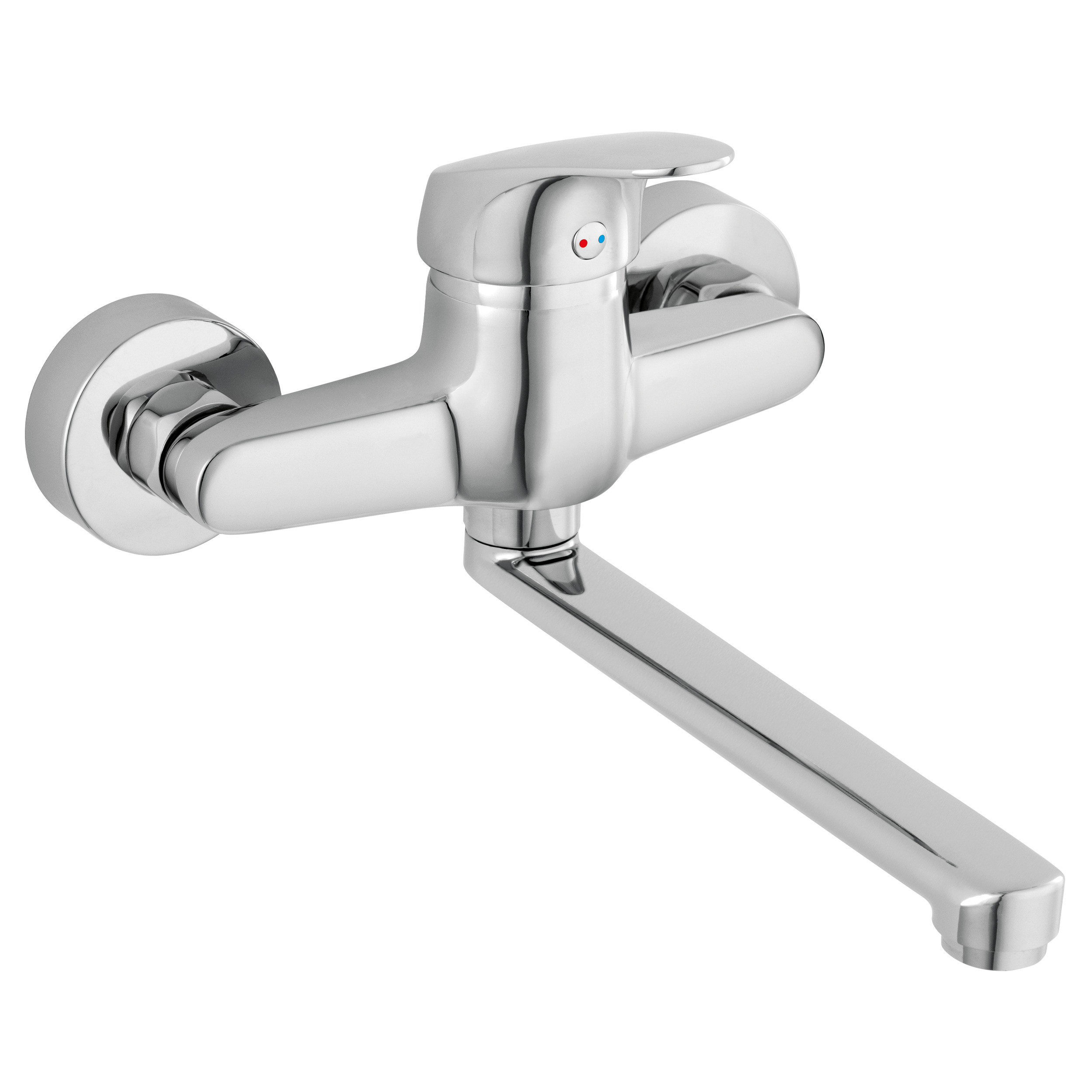 Ferro One keukenkraan wand chroom BFO5