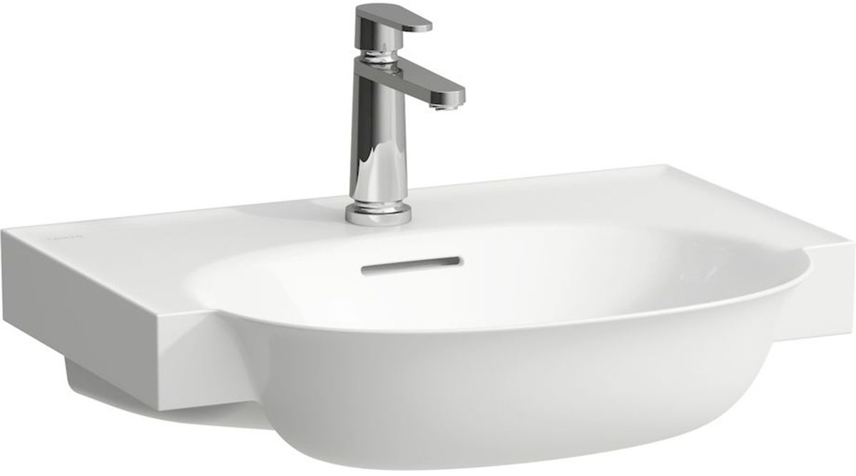 Laufen The New Classic wastafel 60x48 cm halfrond klassiek-meubel wit glans H8138534001041