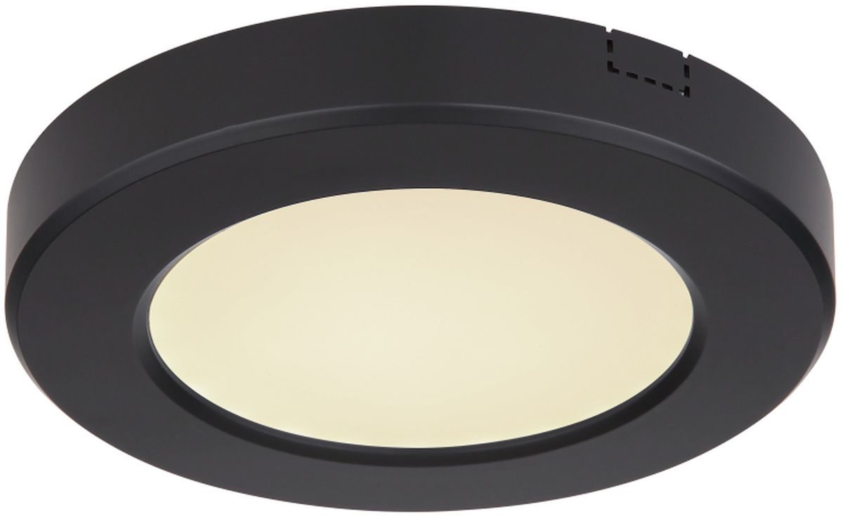 Globo Lighting Lasse plafond 1x6 W wit-zwart 12379-6B