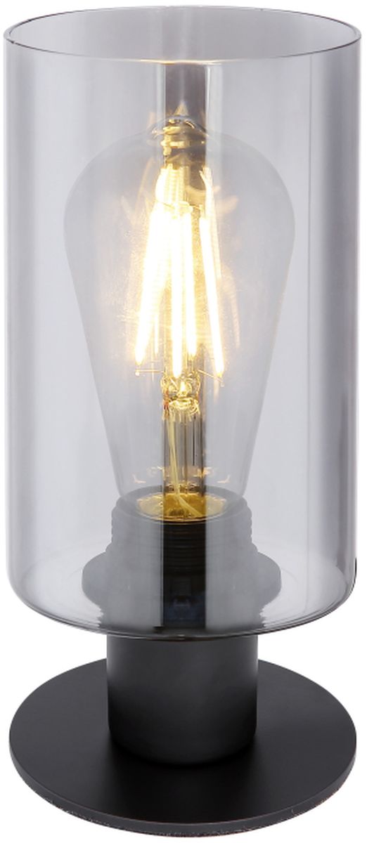 Globo Lighting Hadera tafellamp 1x60 W zwart-bedampt 15465T