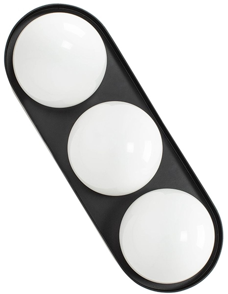 Moosee Drops wandlamp 3x5 W wit-zwart MSE010100272