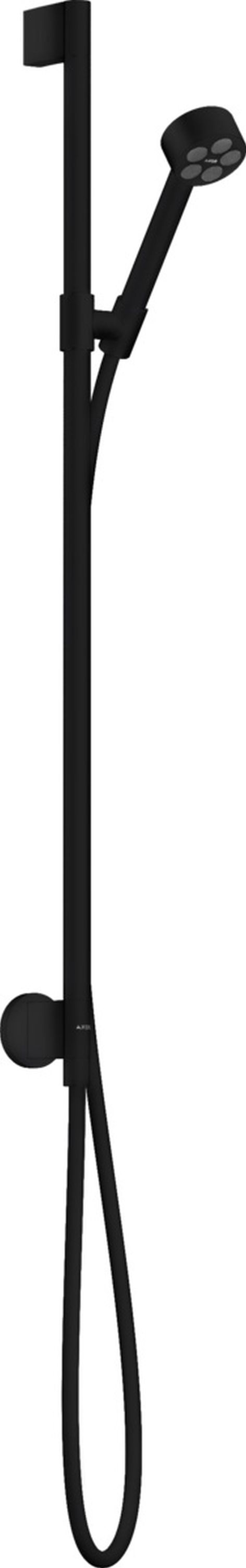 Axor One doucheset wand zwart 48791670
