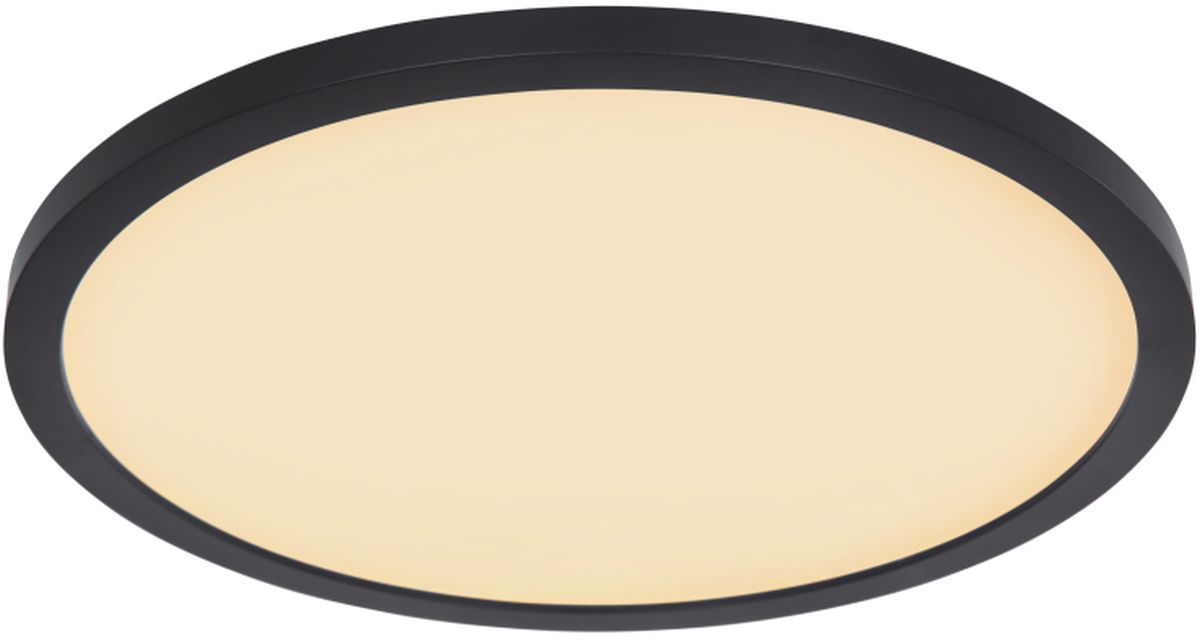 Globo Lighting Sapana plafond 1x24 W zwart-satijn 41562-24B