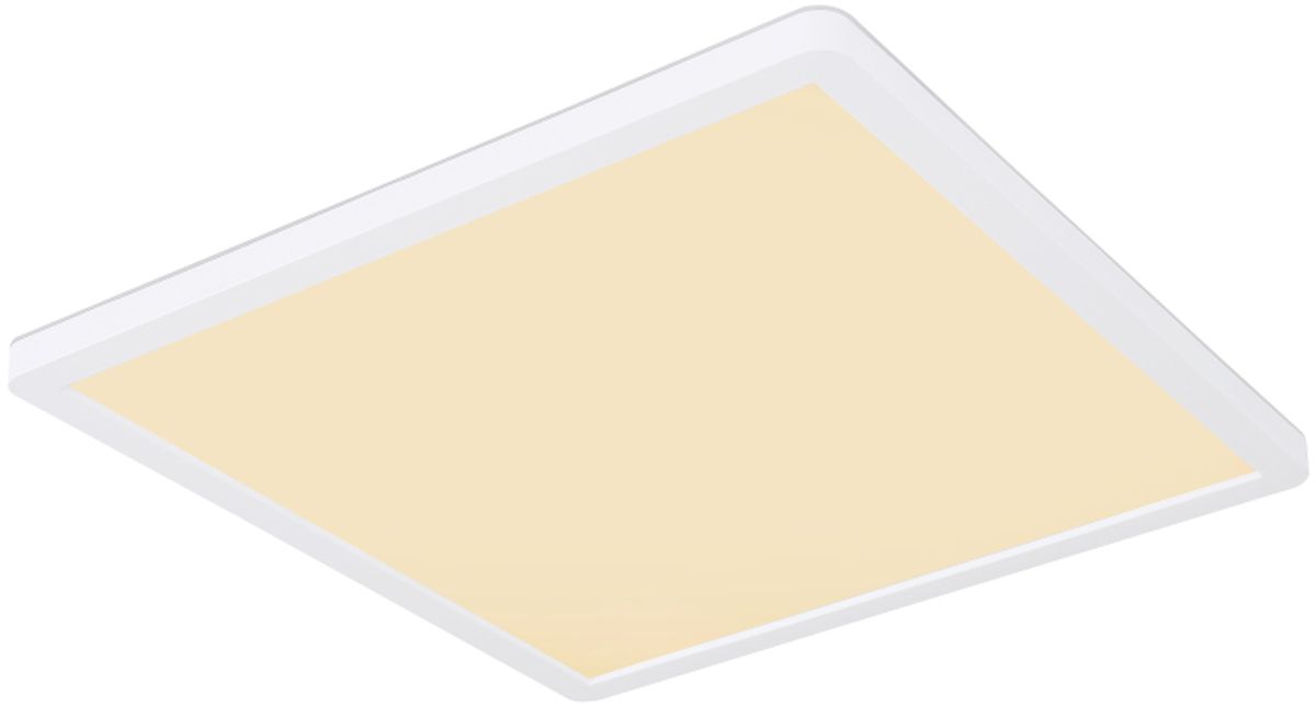 Globo Lighting Sapana plafond 1x18 W wit-satijn 41563-18W