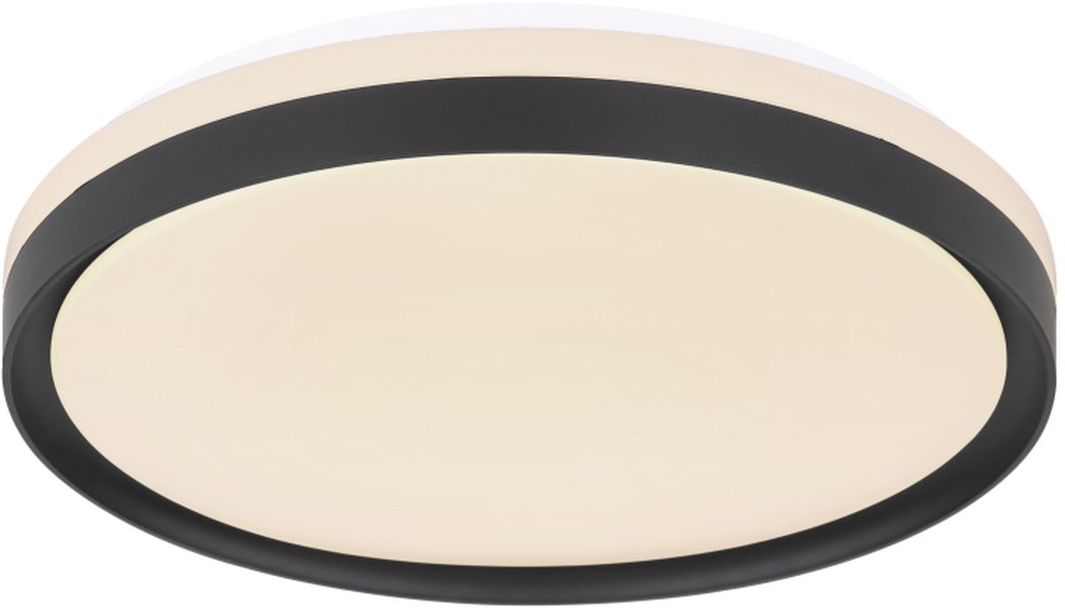 Globo Lighting Sonny plafond 1x18 W wit-zwart 41587-18