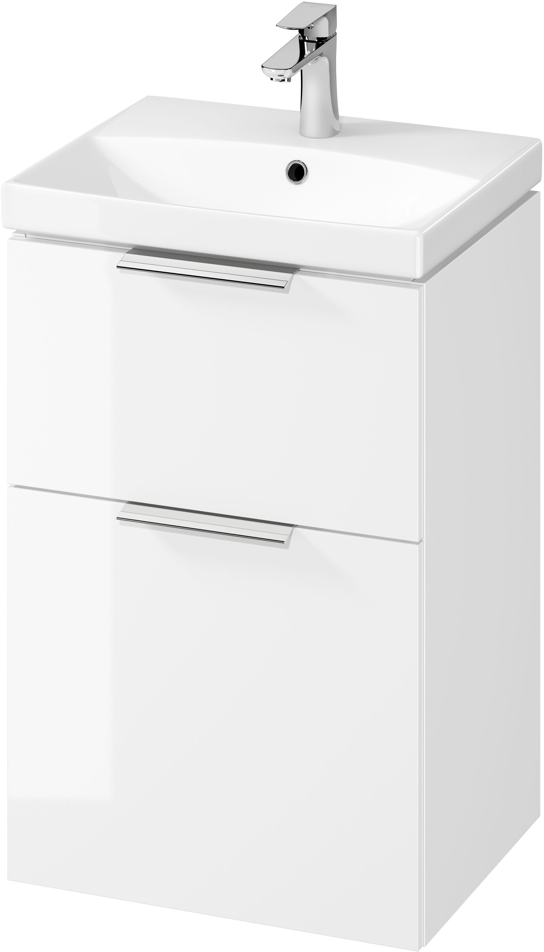 Cersanit City wastafel met kast 50.5 cm wit S801-421