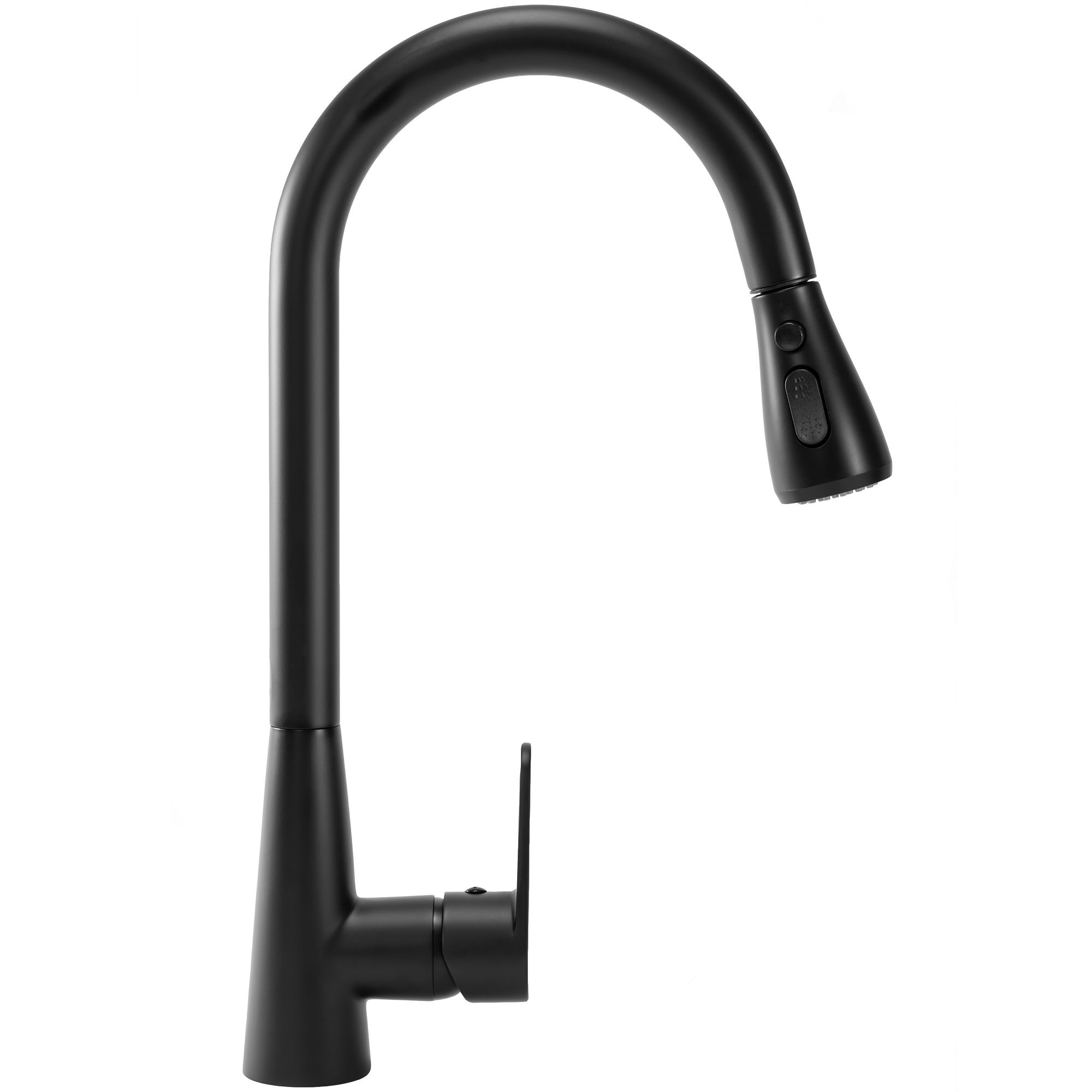 Rea Mild keukenkraan staand zwart REA-B4800
