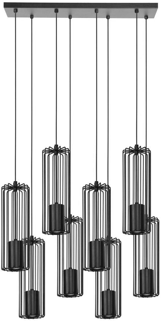Kaja Falcon hanglamp x10 W zwart K-4933