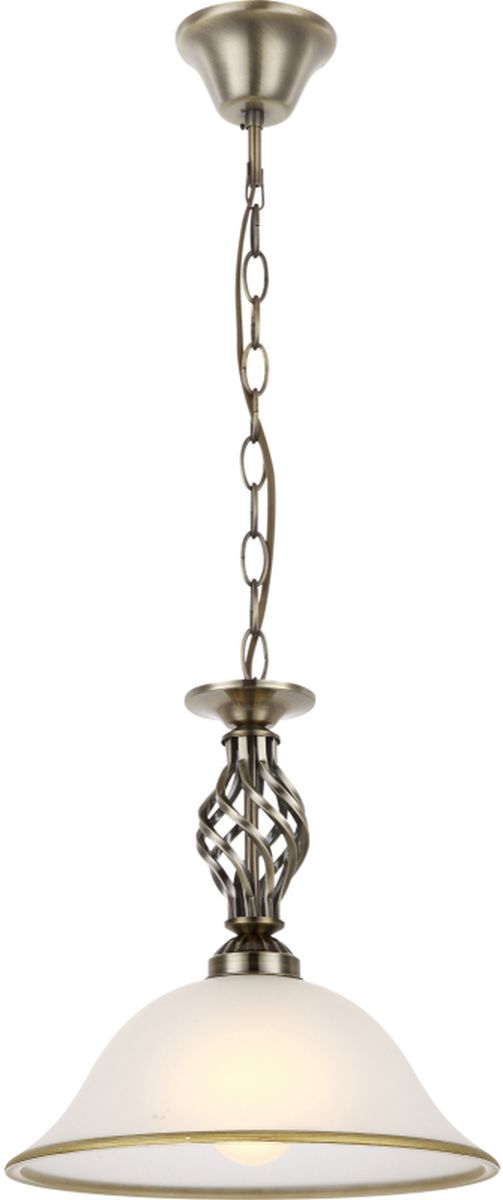 Globo Lighting Odin hanglamp 1x60 W messing-satijn 60208H