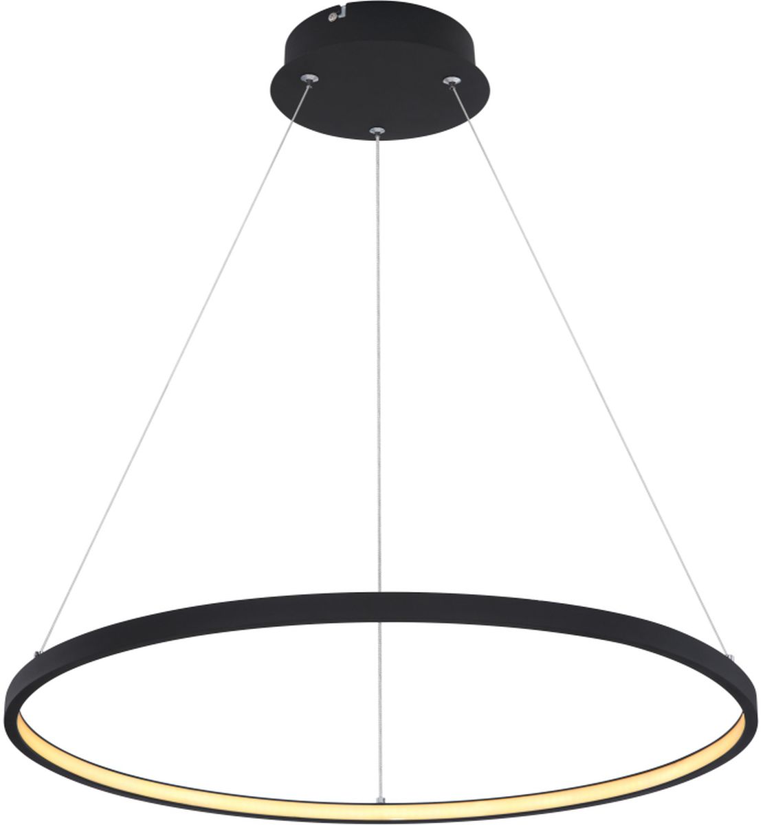 Globo Lighting Ralph hanglamp 1x29 W zwart-opaal 67192-29B
