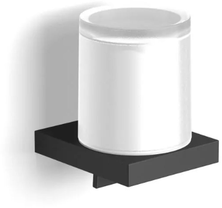 Stella Kobe zeepdispenser 250 ml zwart-glas 10.424-B