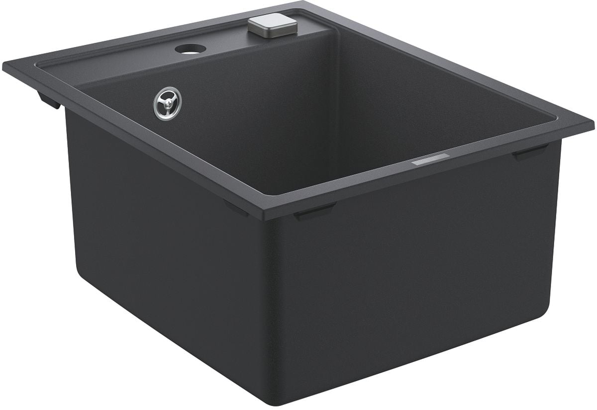 Grohe K700 spoelbak van graniet 50x40 cm zwart 31650AP0