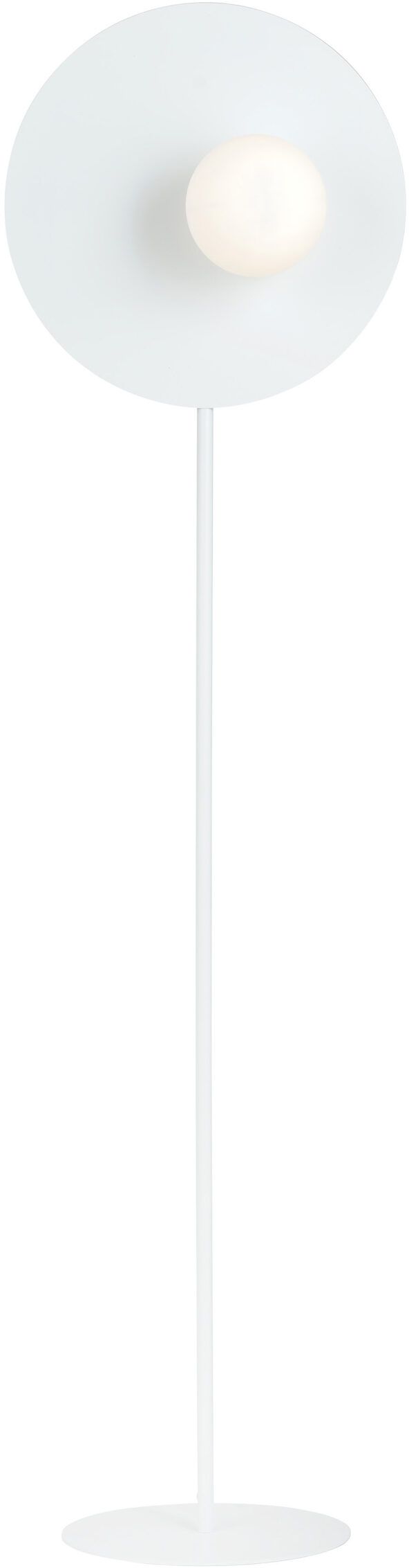 Emibig Oslo staanlamp 1x10 W wit 1189/LP