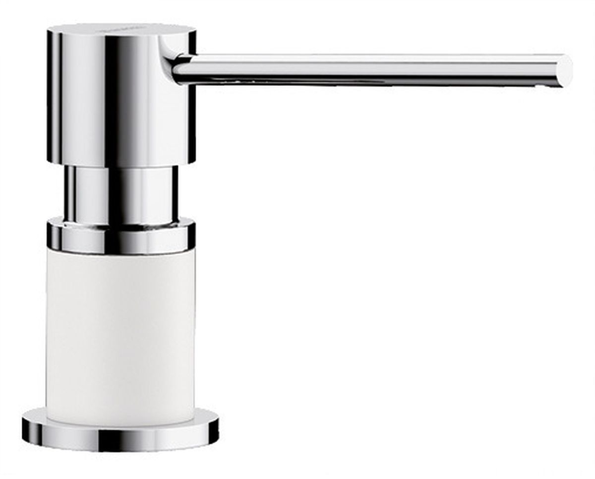 Blanco Lato vloeistofdispenser 300 ml chroom-wit 525814