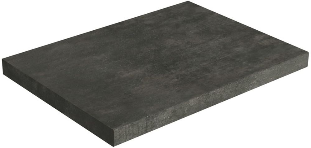LaVita Graphite badkamerblad op kast 60.5x47 cm grafiet 5900378315278