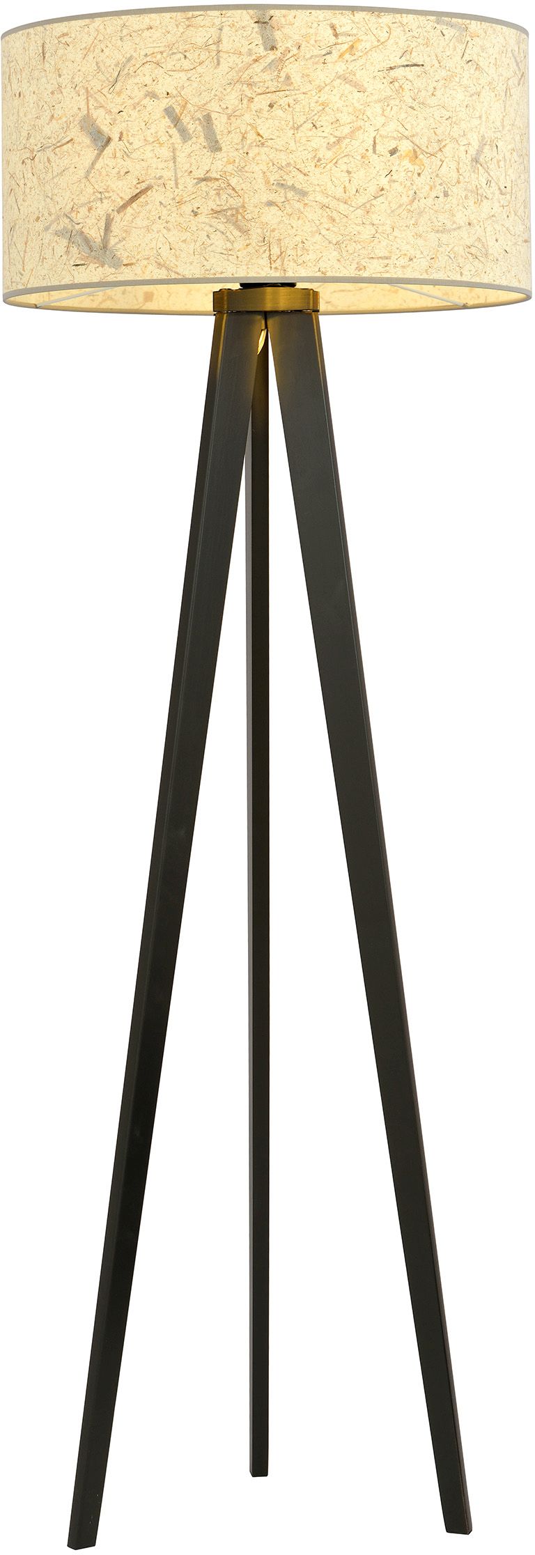 Emibig Aston staanlamp 1x15 W wit-zwart-beige 1150/LP3