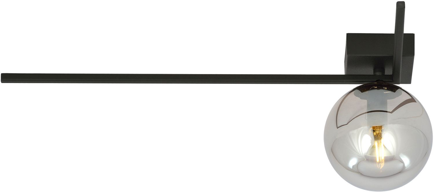 Emibig Imago plafondlamp 1x10 W zwart-grafiet 1131/1F