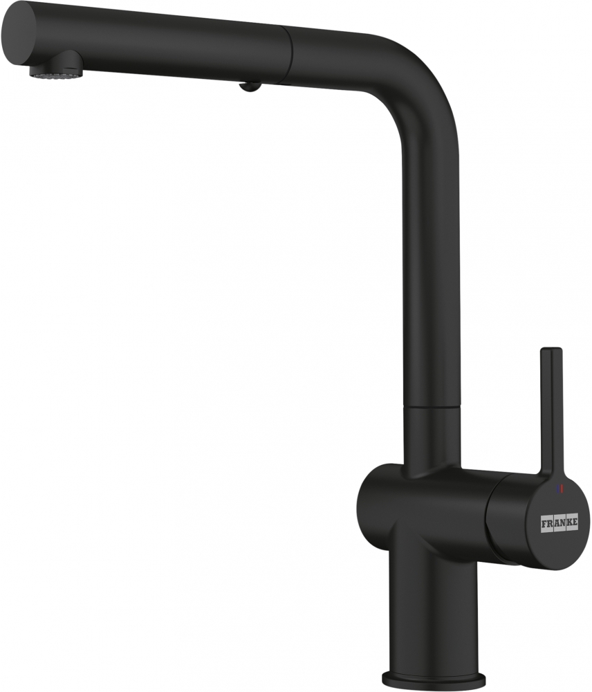 Franke Active keukenkraan staand zwart 115.0653.382