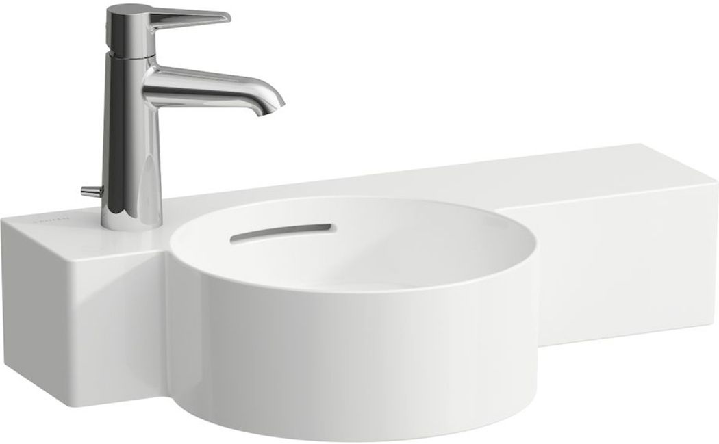 Laufen Val wastafel 55x31.5 cm klassiek wit mat H8152837571051