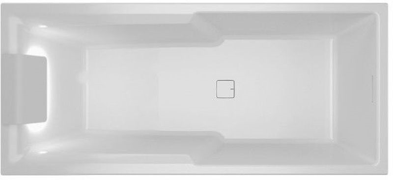 Riho Still Shower LED rechthoekig bad 180x80 cm wit B103004005
