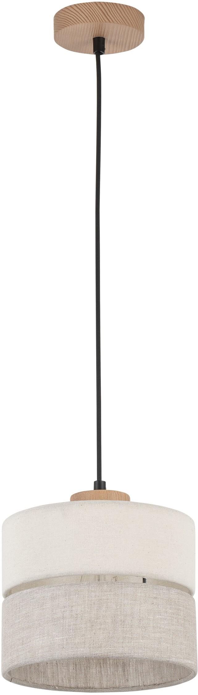 TK Lighting hanglamp 1x15 W hout 5770