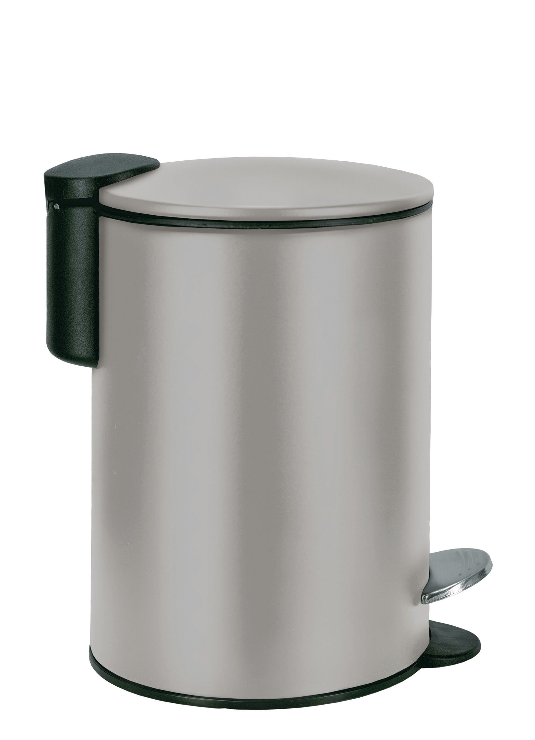 Kleine Wolke Silence prullenbak 3 l grijs 8419977858