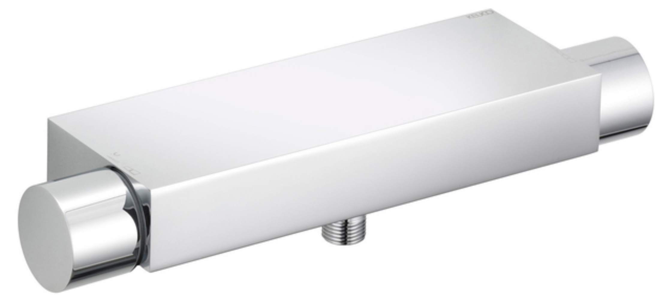 Keuco Edition 11 douchekraan wand met thermostaat chroom 51126010100
