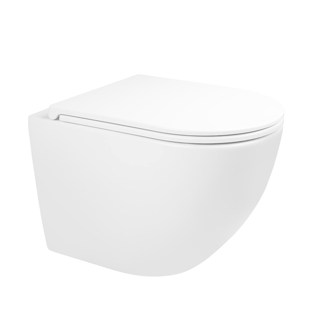 Oltens Hamnes toiletpot hangend zonder kraag met vortexspoeling wit glans 42021000